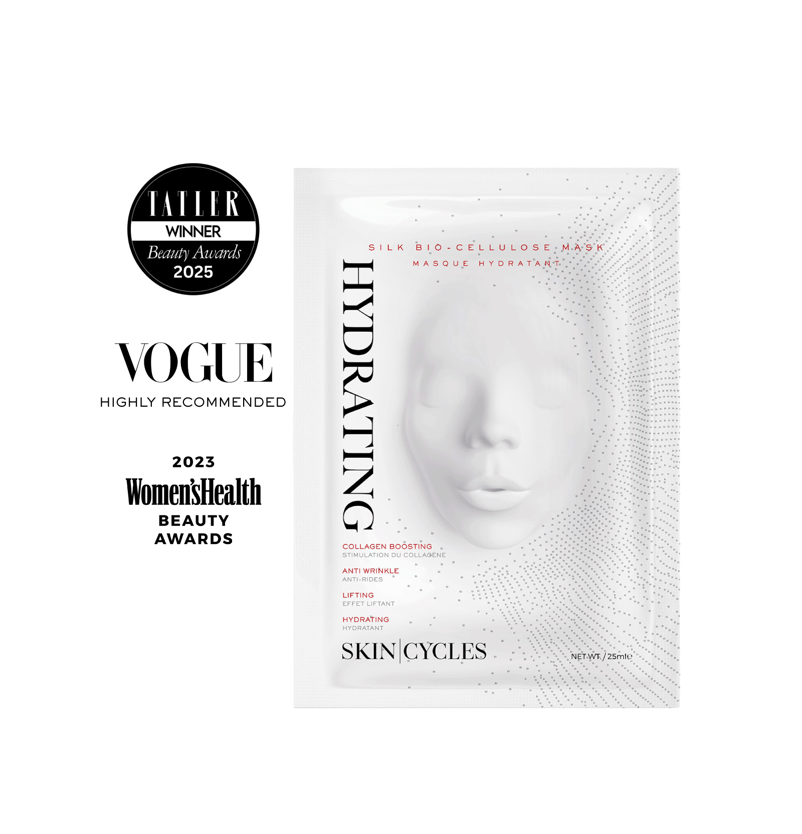 Bio‑Cellulose Mask , Intensive Hydrating Sheet Mask - SKIN|CYCLES